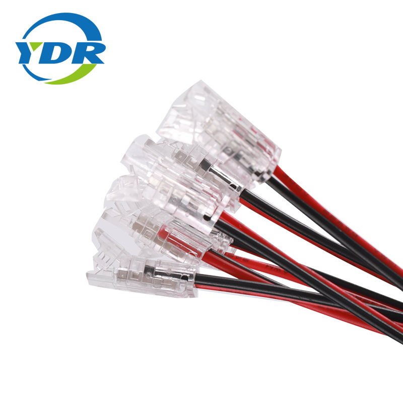 Conector bandă LED-uri cu 2 pini pentru kit de conector rapid COB SMD de 8 mm